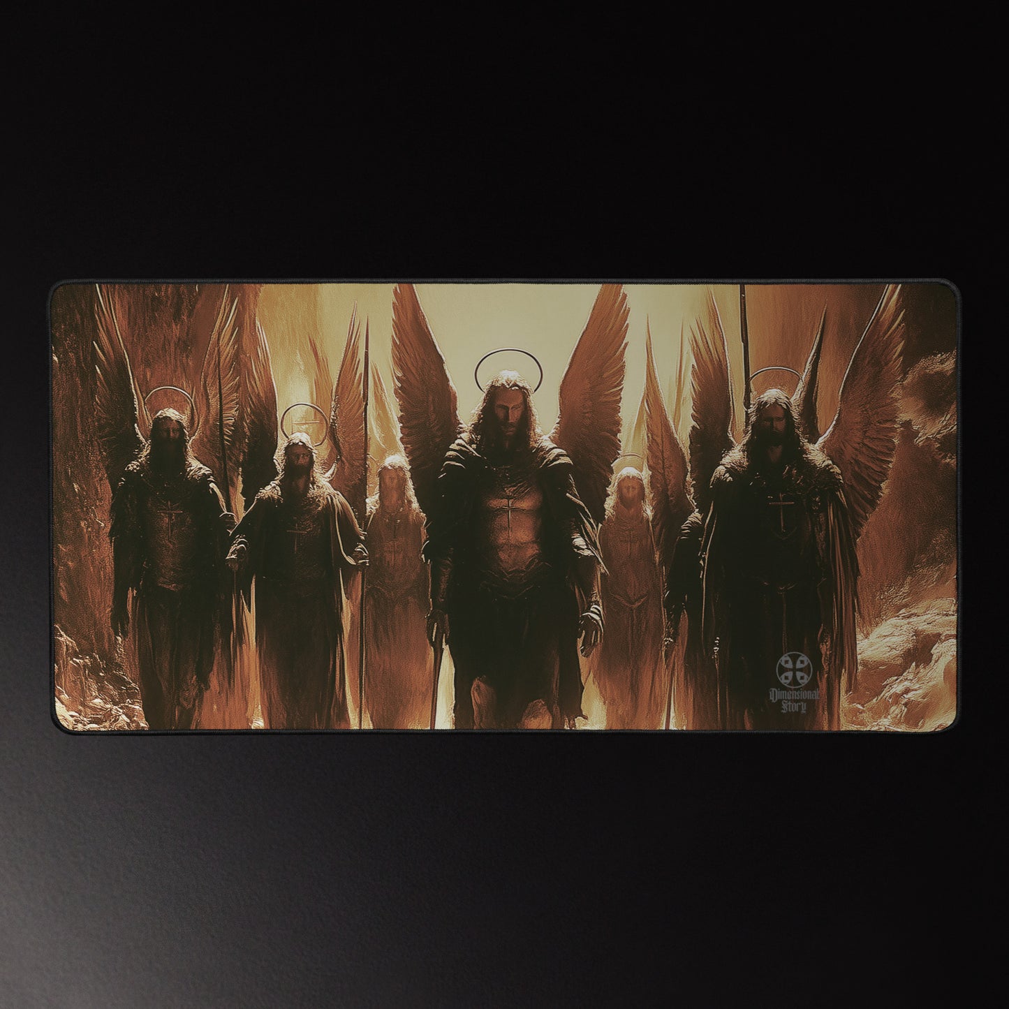 Army of Angels Desk pad by DimensionalStory