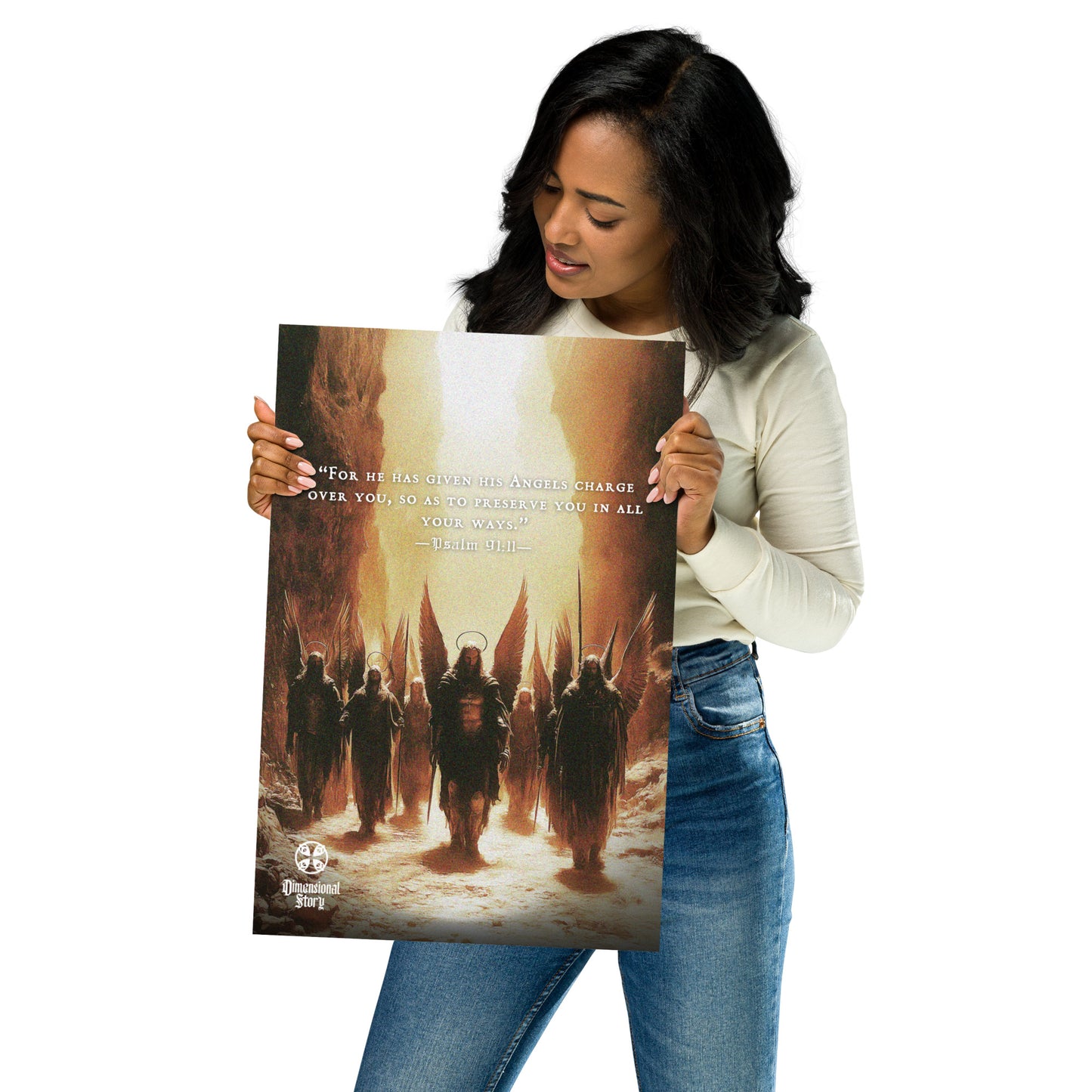 “Army of Angels” Psalm 91:11 Battle Poster