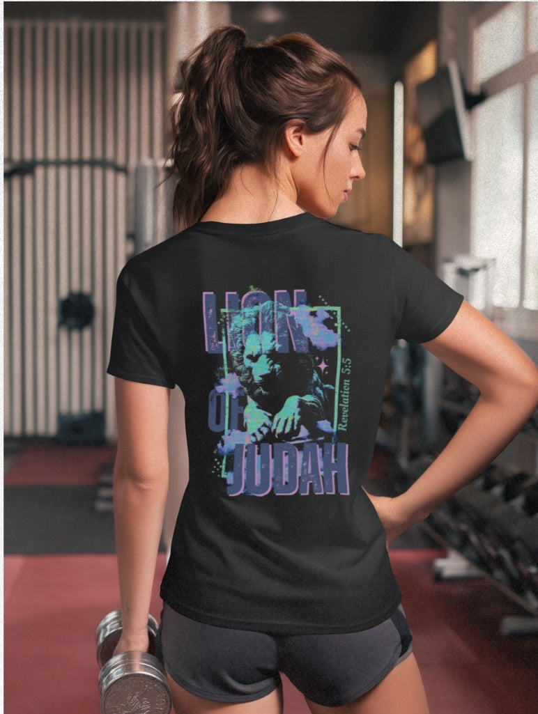 Lion of Judah T-Shirt - Christian Faith Unisex Apparel