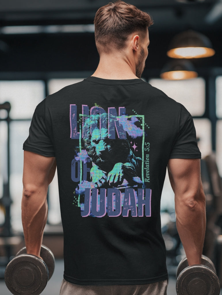Lion of Judah T-Shirt - Christian Faith Unisex Apparel