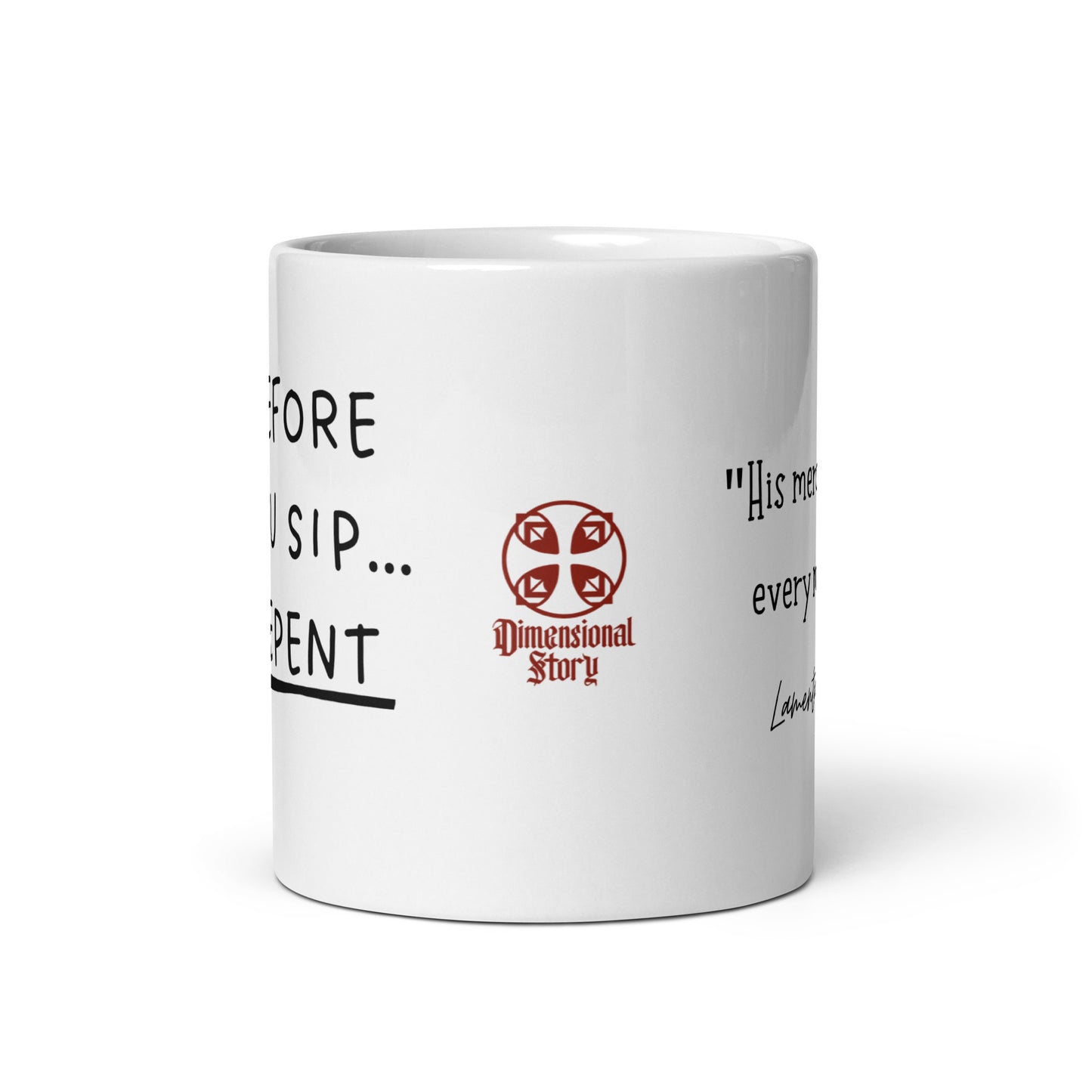 Jesus 'Repent' Coffee Mug - Christian Motivation Cup - Faith Mug